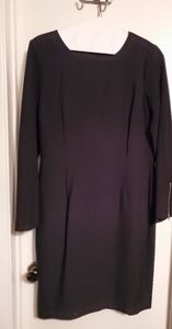 Black 3/4 sleeve Cremieux Dress